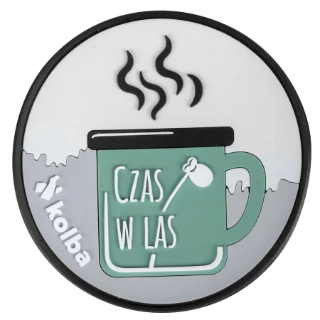 Naszywka Patch Kolba „Czas w las” kubek