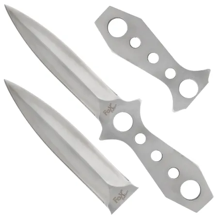 Nóż rzutka Fox Outdoor 22,5 cm w pokrowcu