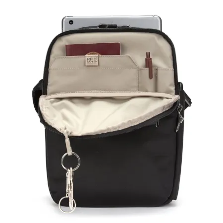 Torba antykradzieżowa Pacsafe Metrosafe X vertical crossbody czarna