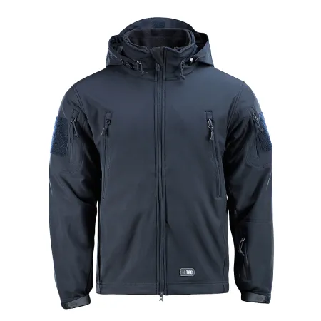 Kurtka M-Tac Soft Shell z podpinką granatowa