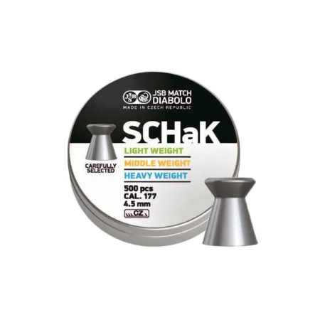 Śrut diabolo JSB Schak 500 LP 4,49/500 0,535 g