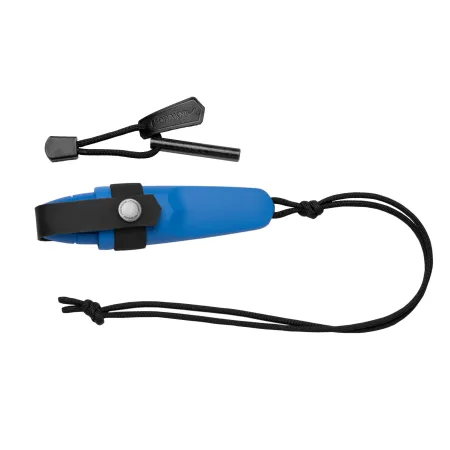 Nóż Morakniv Eldris niebieski z zestawem Neck Knife stal nierdzewna