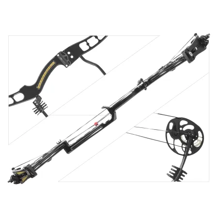 Łuk bloczkowy dla doroslych Ek AXIS 2.5 CNC 30-70 lb 32