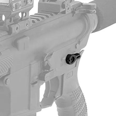 Obustronny selektor ognia Leapers do AR15, czarny
