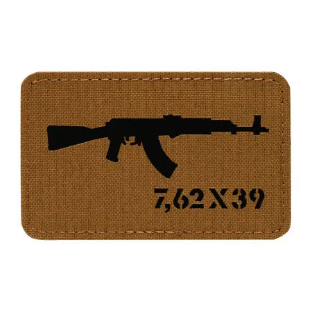 Naszywka M-Tac AKM 7,62x39 Laser Cut coyote