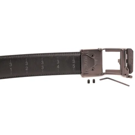 Pas strzelecki Kore Essentials Leather Gun Belt X3 brązowy