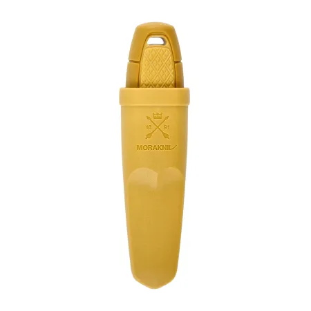 Nóż Morakniv Eldris żółty z zestawem Neck Knife stal nierdzewna