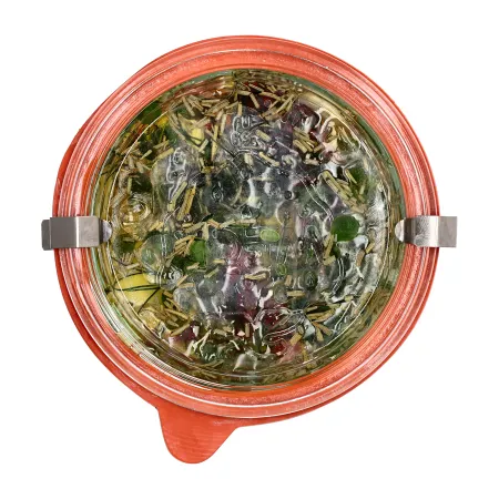 Słoik Weck Mold z pokrywką, uszczelką i 2 zapinkami 580 ml, 6 szt