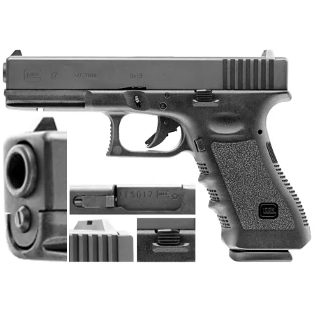 Replika pistolet ASG Glock 17 6 mm green gas