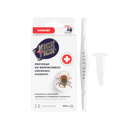 Przyrząd do bezpiecznego usuwania kleszczy Kick The Tick