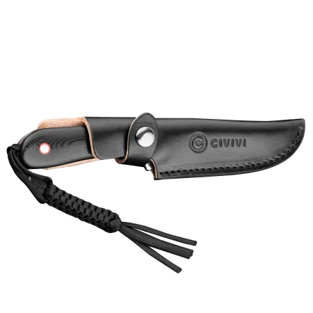 Nóż o stałej klindze Civivi Elementum C2104A black / red
