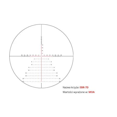Luneta celownicza Vortex Razor III HD 6-36x56 FFP 34 mm AO EBR-7D MOA/MRAD