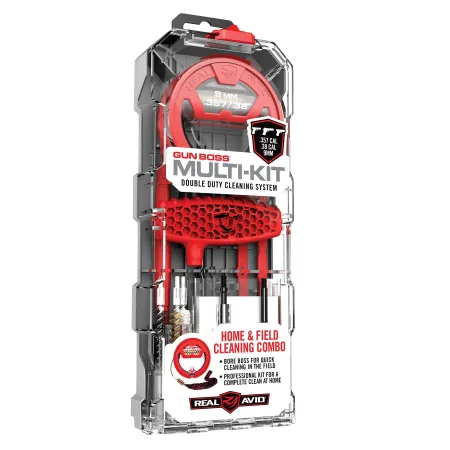 Zestaw narzędzi do czyszczenia broni Real Avid Gun Boss Multi-Kit do .357 / .38 / 9 mm
