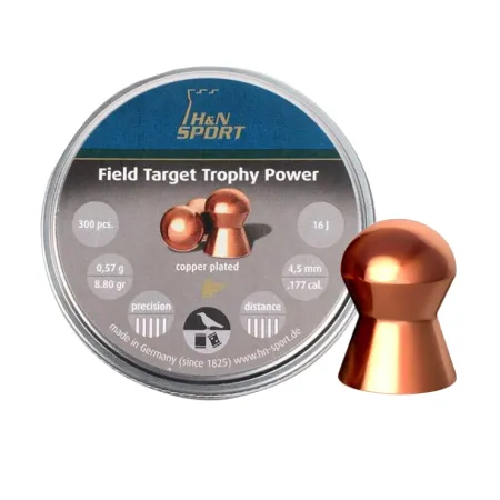 Śrut diabolo H&N FTT Power 4,5 mm 300 szt.