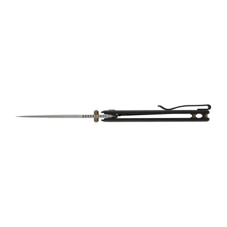 Nóż składany WE Knife Subjugator WE21014C-2 black / silver
