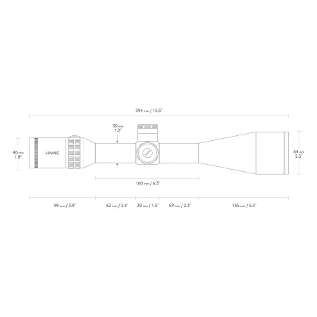 Luneta celownicza Hawke SideWinder 30 8-32X56 SR Pro Gen II
