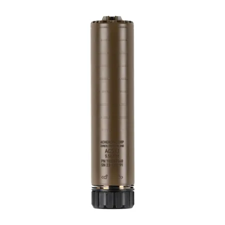 Tłumik do broni Acheron ACS E1 HexaLug 5,56 FDE