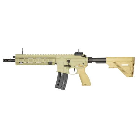 Replika karabinek ASG H&K Heckler&Koch HK416 A5 Sportsline 6 mm full-auto piaskowy