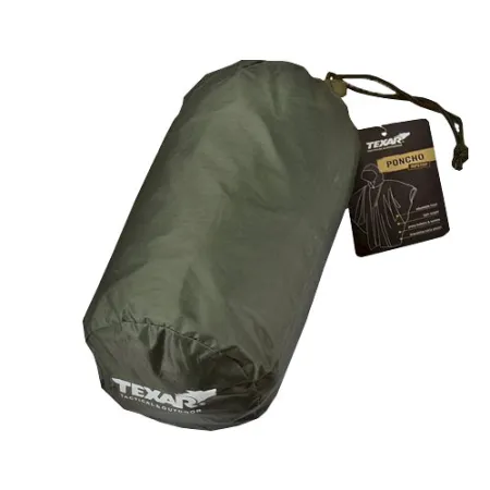 Ponczo Texar ripstop oliwkowe