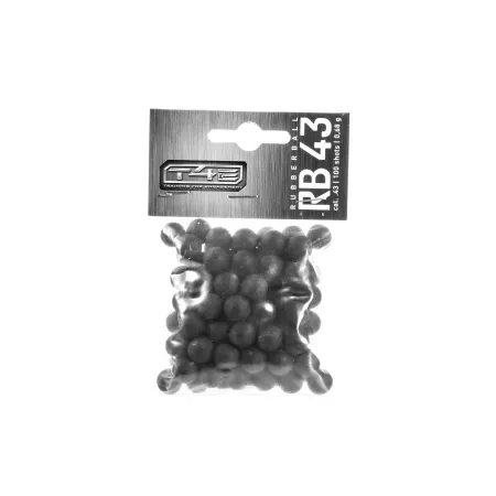 Kule gumowe Umarex T4E RB 43 kal. .43 / 100 szt. do Umarex M&P9c TPM1 PPQ