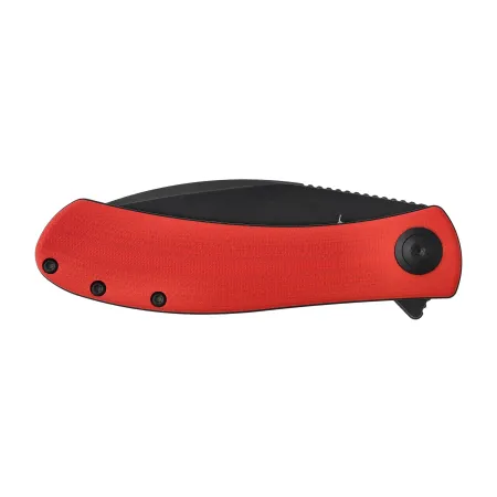 Nóż składany Trollsky Knives Mandu czerwony G10