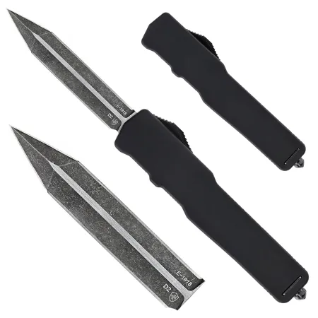 Nóż OTF Templar Knife Excalibur Slim Black Rubber Dagger