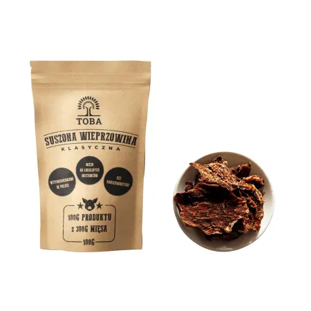 Wieprzowina suszona Toba klasyczna 100 g