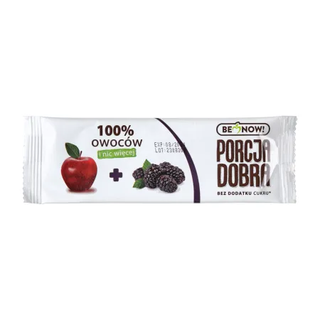 Przekąska Porcja Dobra jabłkowo-jeżynowa 16g