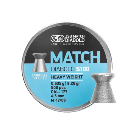Śrut diabolo JSB Match Heavy S100 4,51/500