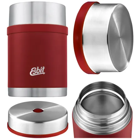 Termos Esbit Food Jug Sculptor 0,75 l burgund