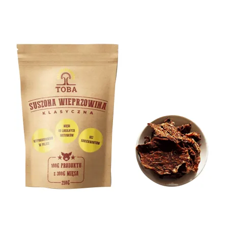 Wieprzowina suszona Toba klasyczna 250 g