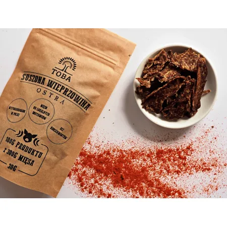 Wieprzowina suszona Toba ostra 100 g