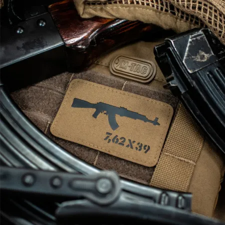 Naszywka M-Tac AKM 7,62x39 Laser Cut coyote
