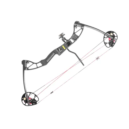 Łuk bloczkowy dla dorosłych i młodzieży  Ek Rex Quad 15-55 lb 28" czarny