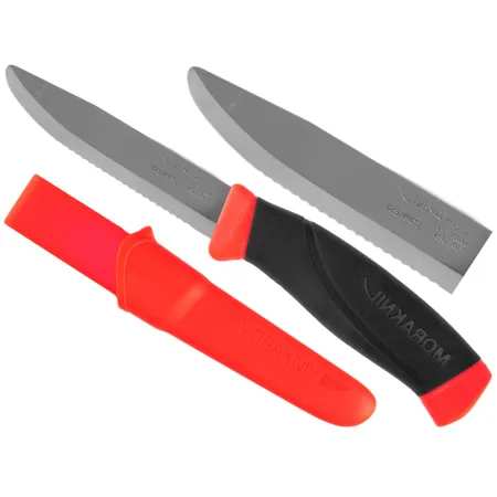 Nóż Morakniv Companion F Rescue czerwony stal nierdzewna