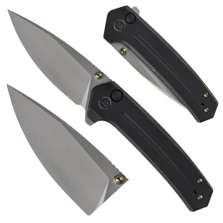 Nóż składany WE Knife Culex WE21026B-3 black / silver