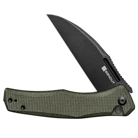 Nóż składany Sencut Watauga S21011-2 dark green micarta
