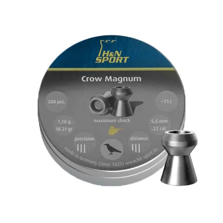 Śrut diabolo H&N Crow Magnum 5,5 mm 200 szt.