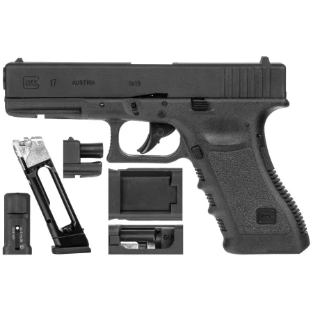 Replika pistolet ASG Glock 17. 6 mm CO2
