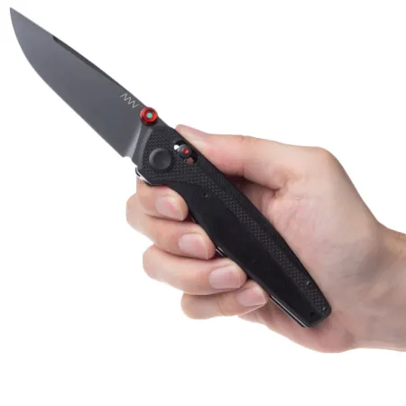 Nóż składany ANV Knives A200 ANVA200-001 czarny