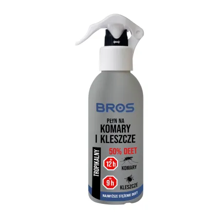 Płyn Bros na komary i kleszcze 130 ml DEET