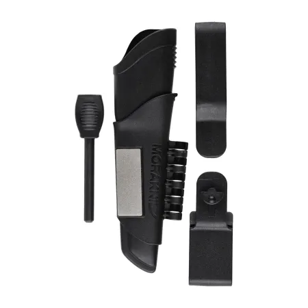 Nóż Morakniv Bushcraft Survival czarny stal węglowa