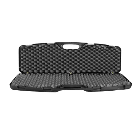 Kufer na bron Megaline czarny 125x25x11cm klamry