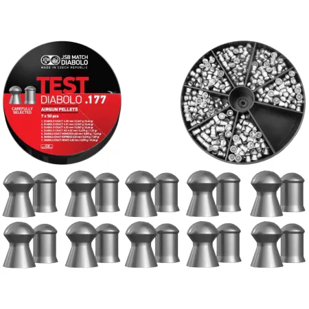 Śrut diabolo JSB Exact Test 4,5 mm 7x50 szt.