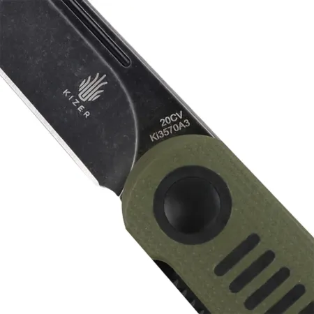 Nóż Kizer De L'Orme Ki3570A3 zielony
