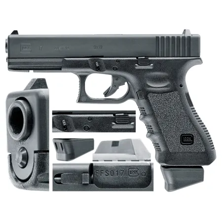 Replika pistolet ASG Glock 17 Deluxe 6 mm