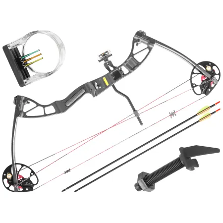 Łuk bloczkowy dla dorosłych i młodzieży  Ek Rex Quad 15-55 lb 28