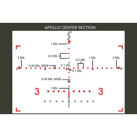 Luneta celownicza Primary Arms GLx 4-16x50 mm FFP iR ACSS Apollo 6.5CR/.224V