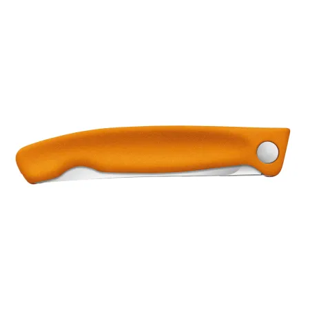 Nóż Victorinox Swiss Classic 6.7836.F9B ząbkowany, pomarańczowy, składany
