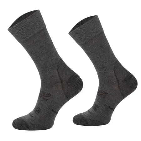 Skarpety Comodo Hunting Merino wool lines TRE13 szare